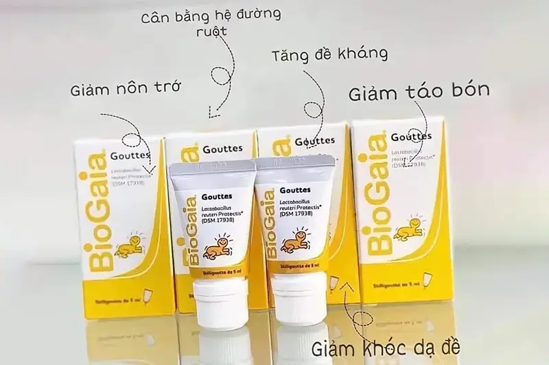 Men vi sinh Biogaia Pháp - tuýp