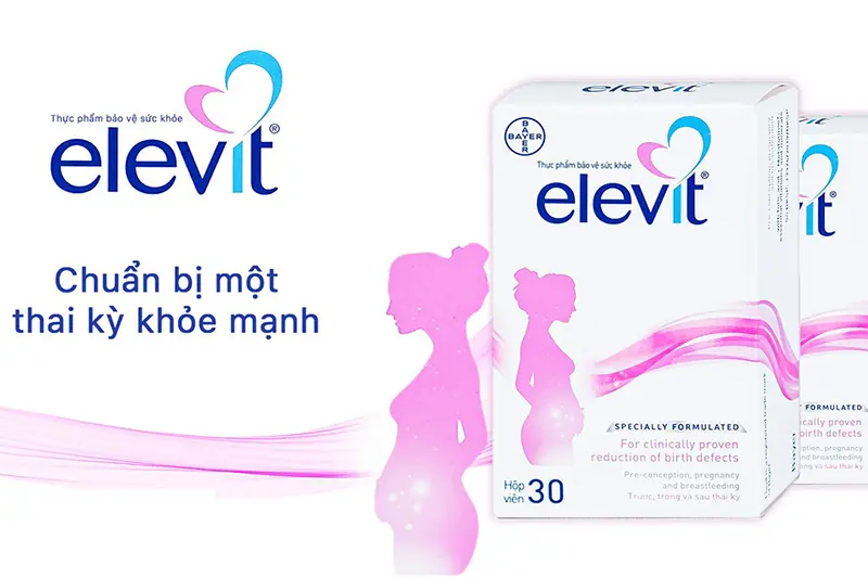 Vitamin tổng hợp Elevit Úc - hộp 100 viên