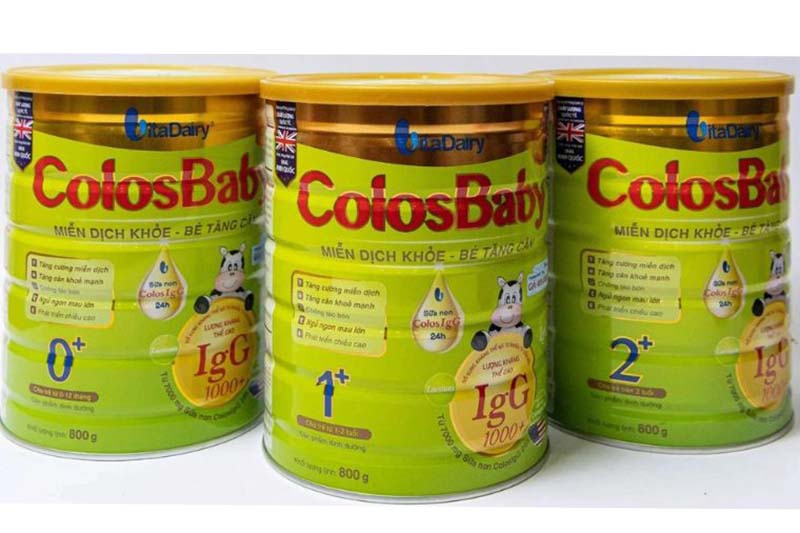 Sữa bột Colosbaby Gold (0+ tuổi) - lon 800g