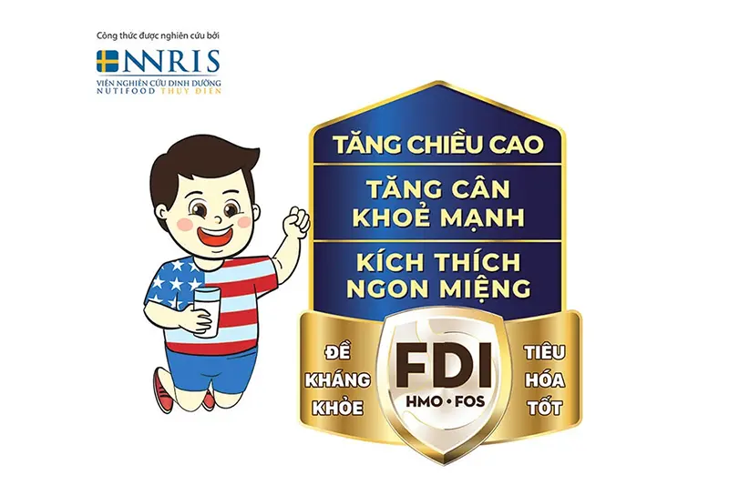 Sữa bột pha sẵn GrowPlus+ xanh hộp 110ml - vỉ 4 hộp