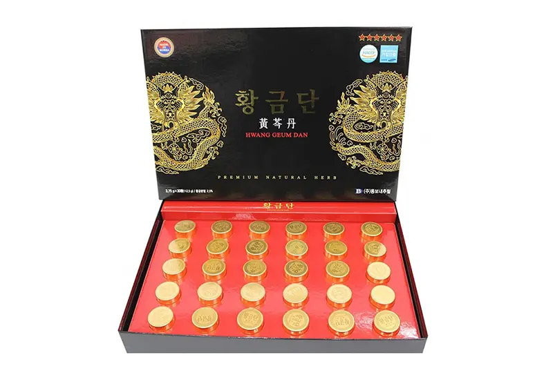 Hoạt huyết dưỡng não Hwang Geum Dan Hàn Quốc - hộp