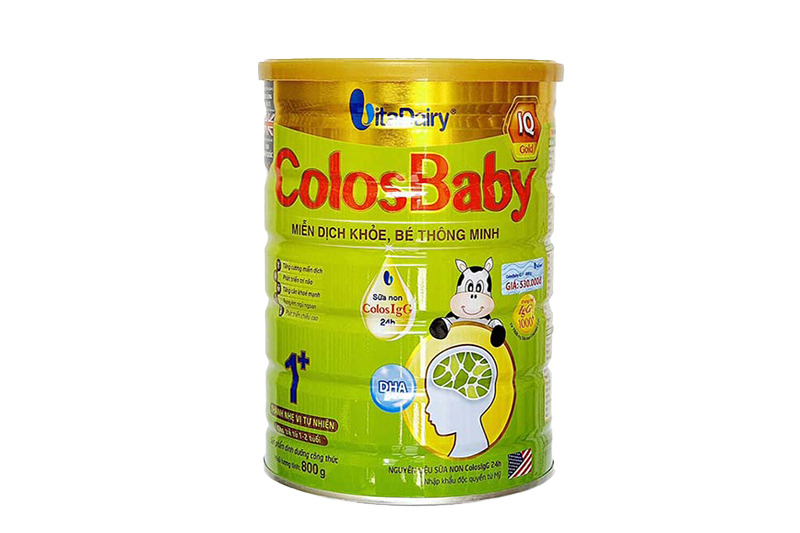 Sữa bột Colosbaby IQ (1+ tuổi) - lon 800g