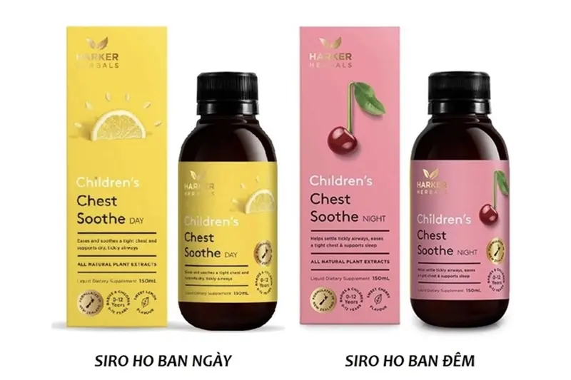 Siro ho Harker cam - lọ 150ml