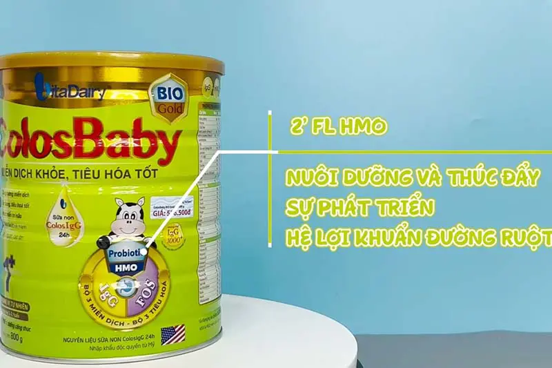 Sữa bột Colosbaby Bio Gold (1+ tuổi) - lon 800g