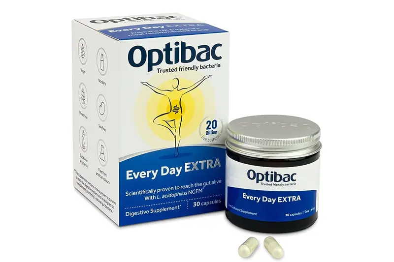 Men vi sinh Optibac every day extra - hộp 30 viên