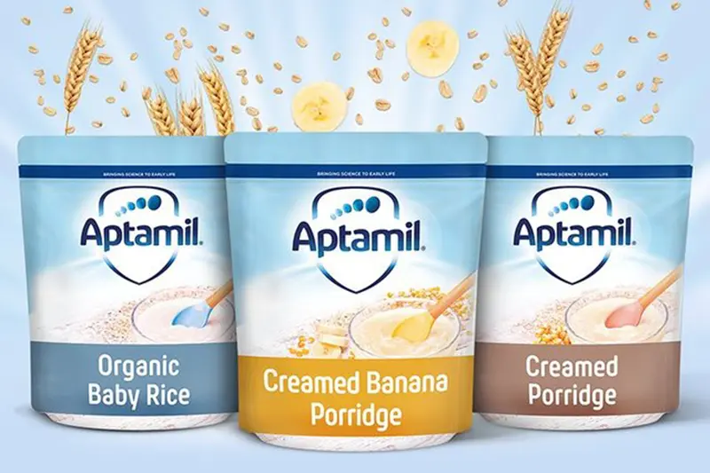 Bột ăn dặm Aptamil sữa bắp (4-6 tháng) - túi 125g