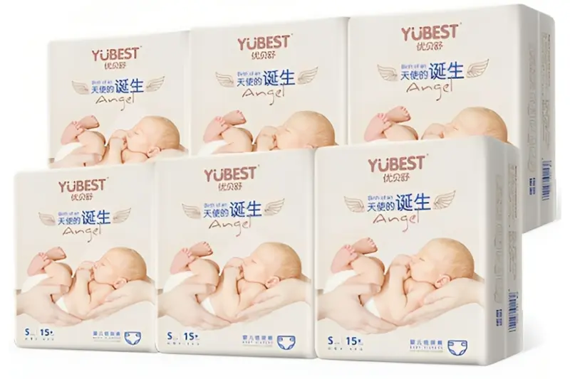 Tã dán Yubest Angle size S (4-8kg) - bịch 90 miếng