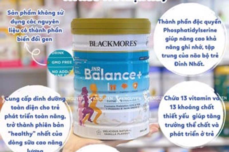 Sữa bột Blackmores JNR Balance+ - lon 400g