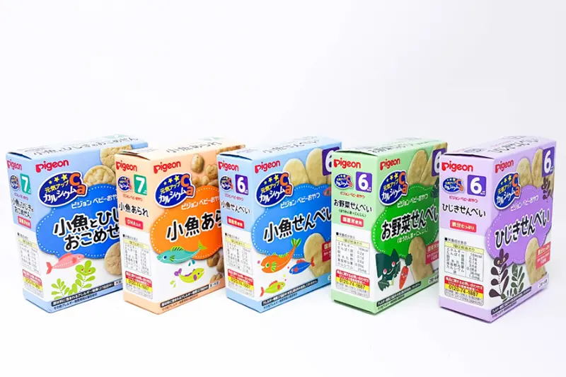 Bánh ăn dặm Pigeon rau củ (9M+) - hộp 24g