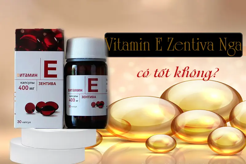 Vitamin E đỏ Nga - lọ 30 viên