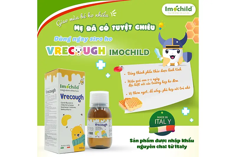 Siro ho Imochild Ý - lọ 110ml