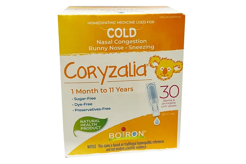 Muối uống Coryzalia - hộp 30 ống