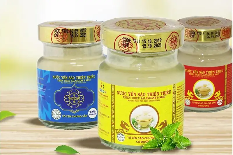 Yến Thiên Triều gold 22% có đường - lốc 8 lọ