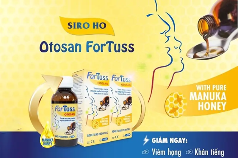 Siro ho ForTuss - lọ 180g
