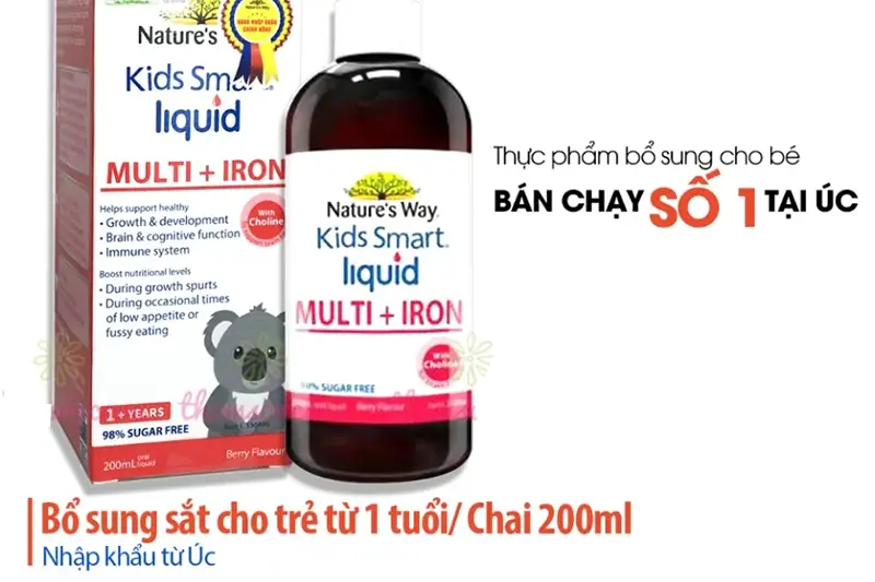 Sắt nước Nature's way - lọ 200ml