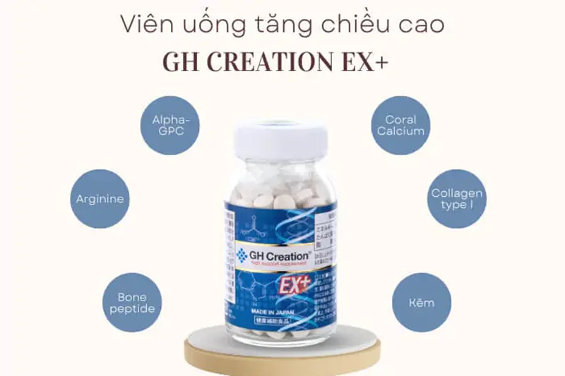 Thuốc tăng chiều cao GH Nhật - hộp