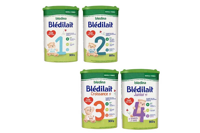 Sữa bột Bledilait số 2 (6-12 tháng) - lon 900g