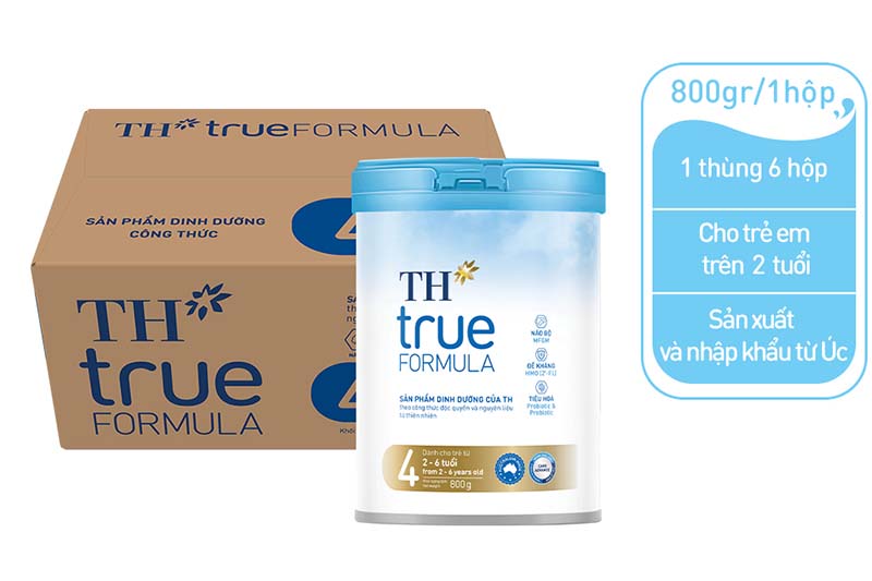 Sữa bột TH Formula số 4 - lon 800g