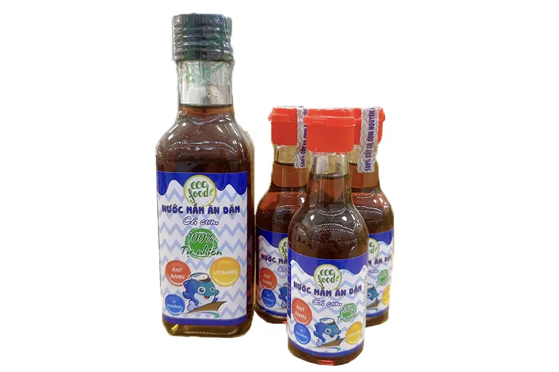 Nước mắm ăn dặm Ecofood - lọ 150ml