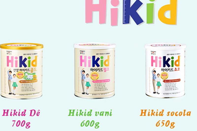 Sữa bột HiKid vani - lon 700g