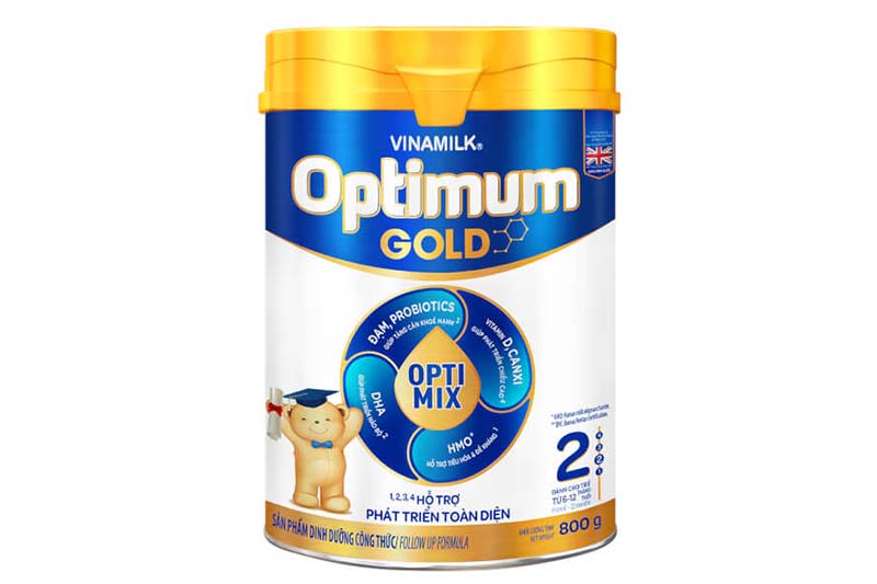 Sữa bột Vinamilk Optimum Gold 2 - lon 850g