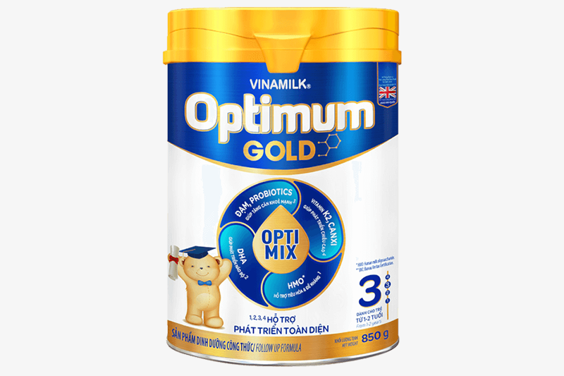 Sữa bột Vinamilk Optimum Gold 3 - lon 850g