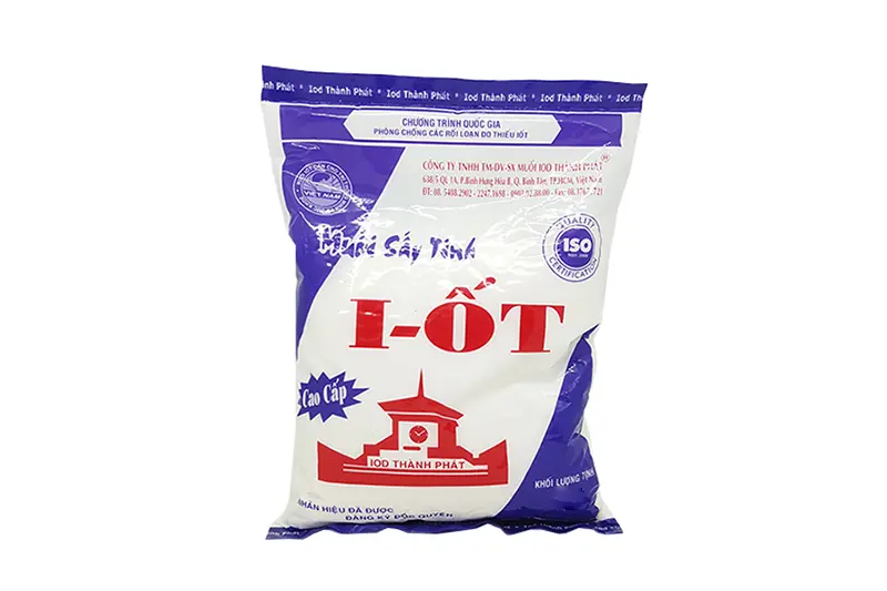 Muối sạch Quốc Khánh - gói 550g