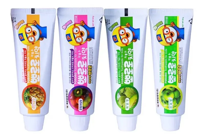 Kem đánh răng trẻ em Porodo dưa gang - tuýp 75g