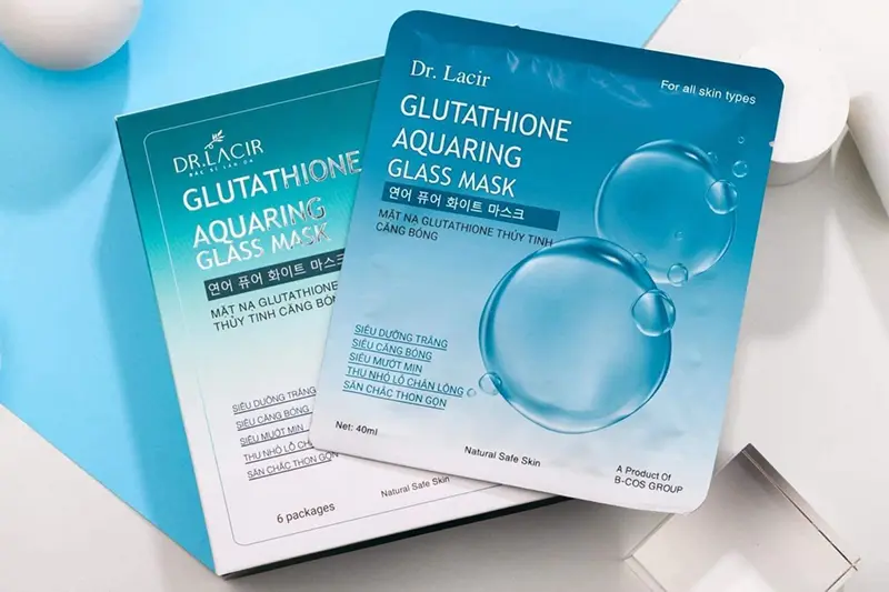Mặt nạ thủy tinh Dr.Lacir - chiếc 40ml