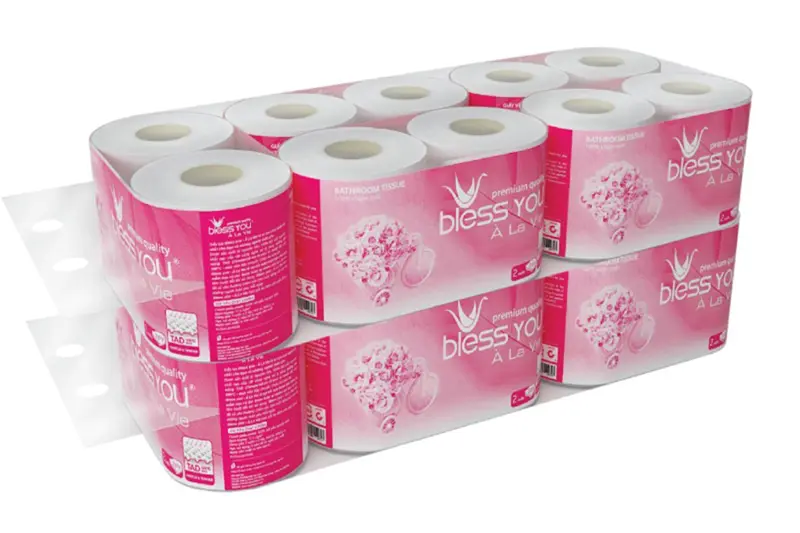 GVS Bless You hồng - bịch 10 cuộn