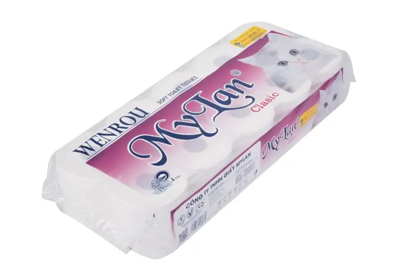 GVS MyLan mèo tím - bịch 10 cuộn