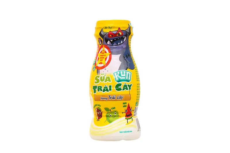 Sữa chua uống Kun trái cây lọ 85ml - vỉ 6 lọ