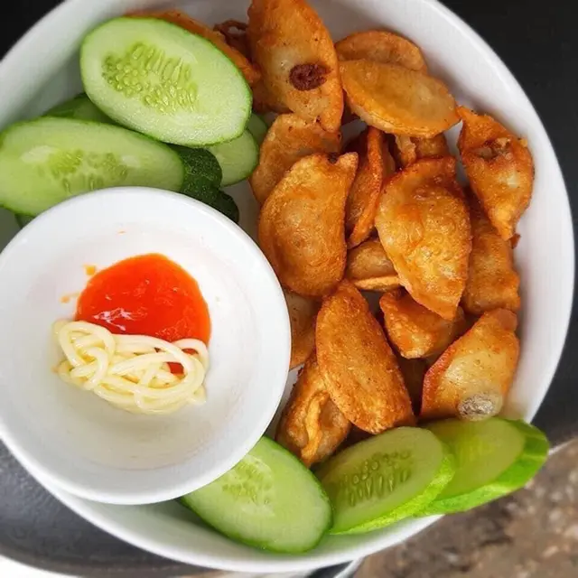 Sủi cảo nhân thịt Foseca - túi 1kg