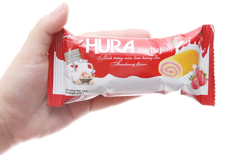 Bánh Hura bông lan dâu - hộp 300g