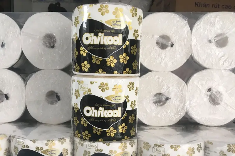 GVS Chikool hoa - bịch 10 cuộn