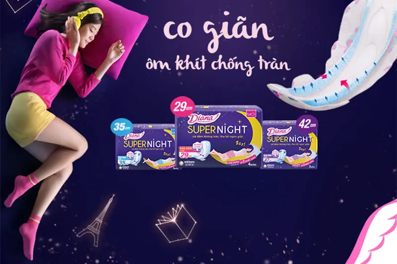 BVS Diana đêm 29cm - gói 4 chiếc