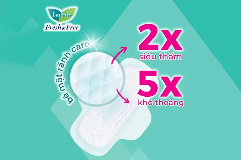 BVS Laurier siêu mỏng cánh - gói 20 chiếc