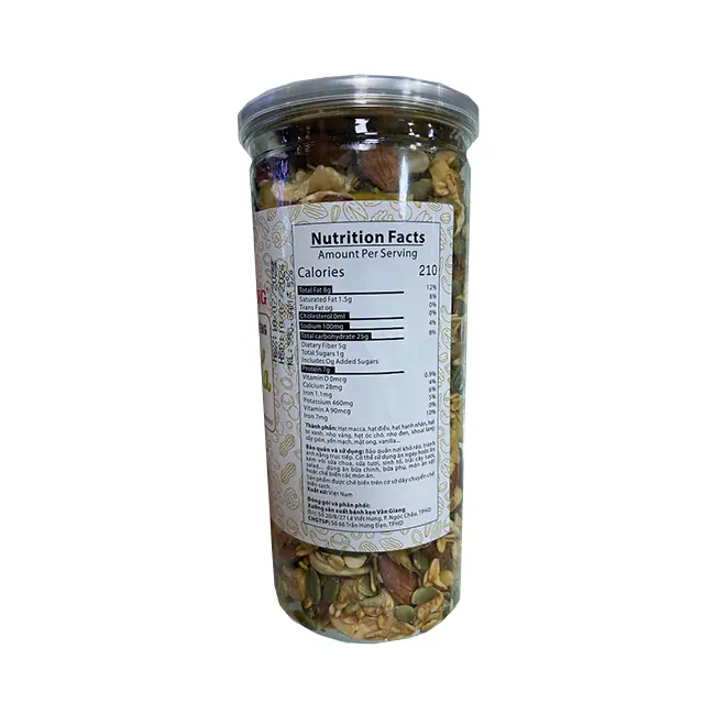 Ngũ cốc Granola Vân Giang - hộp 500g