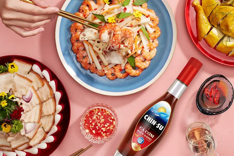 Nước mắm Chinsu cá cơm biển đông - chai 720ml