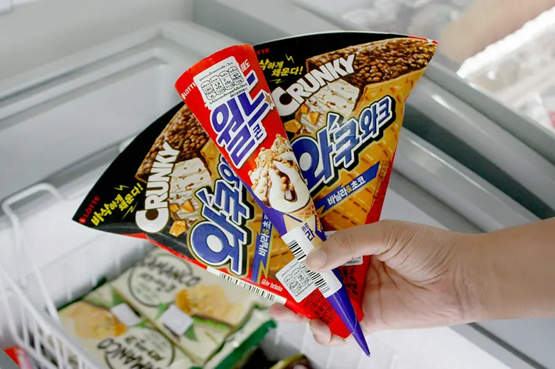 Kem Meta ốc quế vị dâu 160ml - chiếc