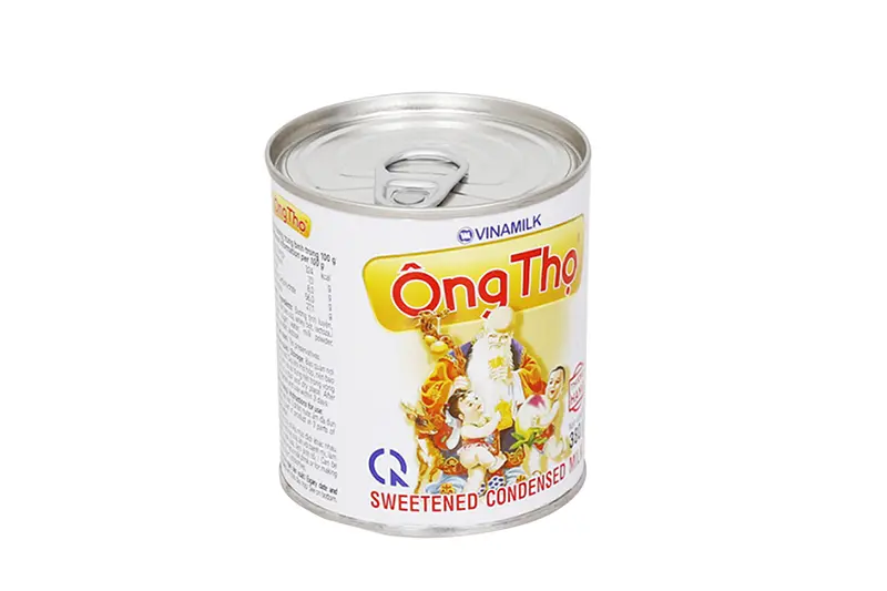 Sữa đặc có đường Vinamilk Ông Thọ trắng - lon 380g