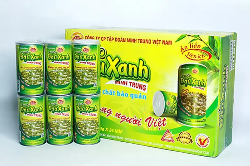 Cháo đậu xanh Minh Trung - hộp 365g