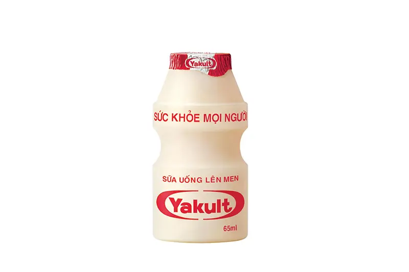 Sữa chua uống Yakult lọ 65ml - vỉ 5 lọ