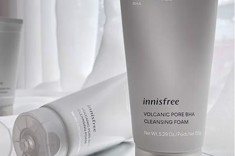 Sữa rửa mặt Innisfree tro - tuýp 150g