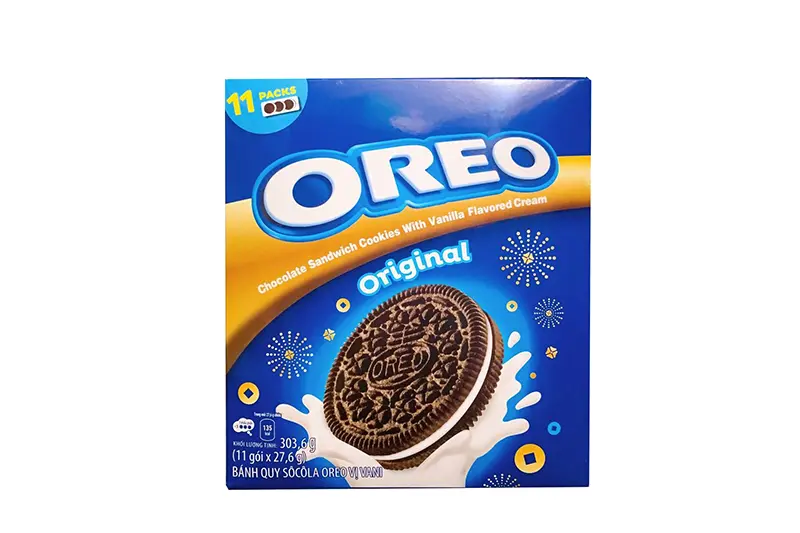 Bánh quy Oreo socola vị vani - 303.6g