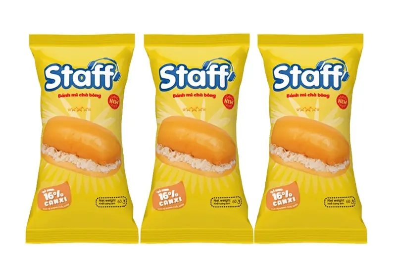 Bánh mì Staff chà bông - cái 60g
