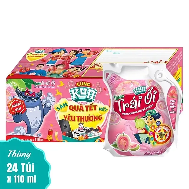 Sữa Kun ổi - gói 110ml