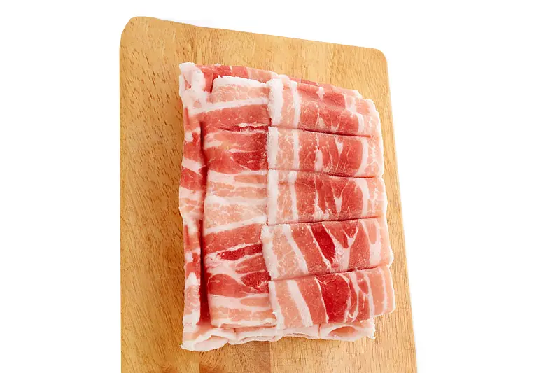 Ba chỉ heo cuộn - khay 500g