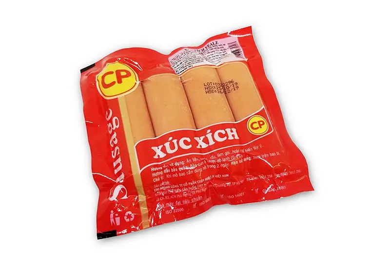 Xúc xích CP 8/10 - túi 500g