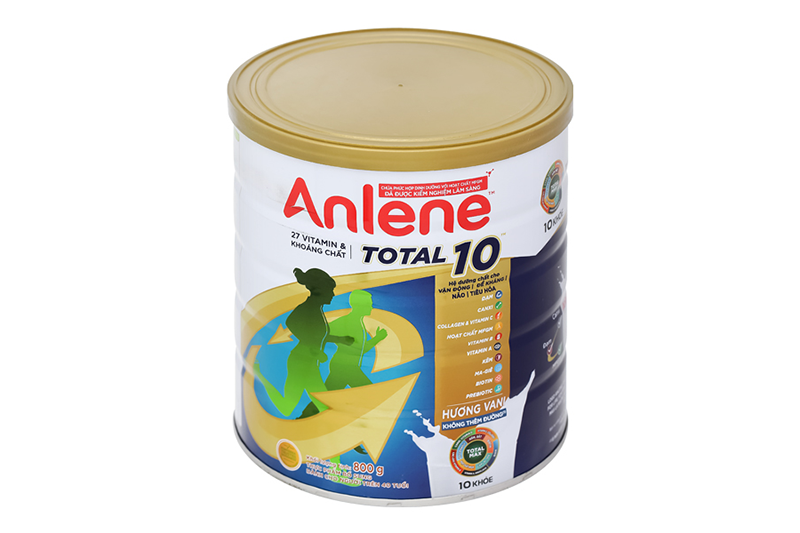 Sữa bột Anlene total 10 - lon 800g
